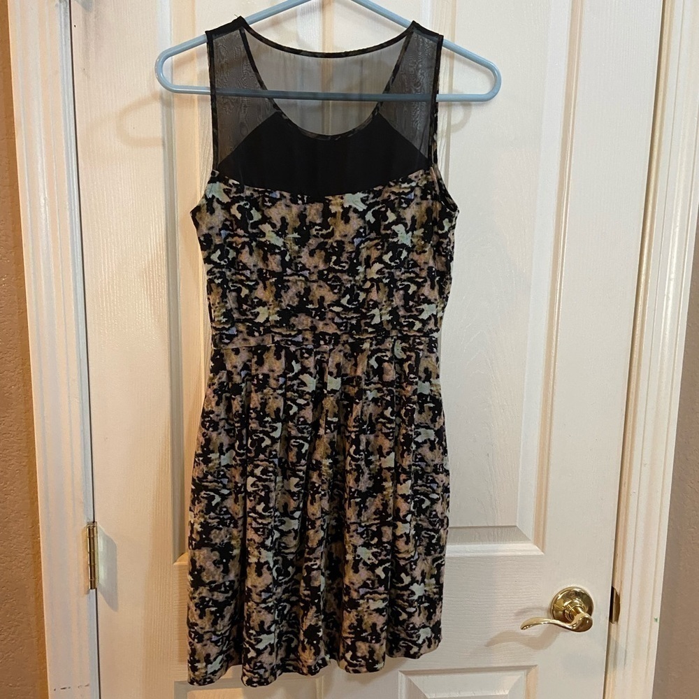 Jack Scoop Neck Mesh Dress Size Small